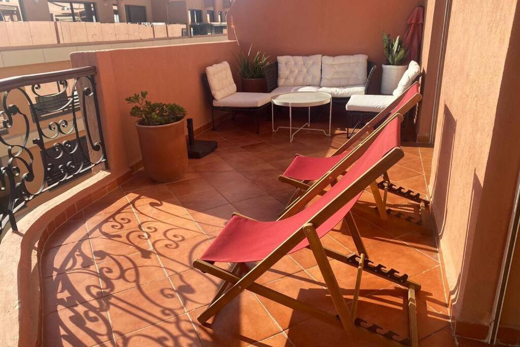 Апартаменти Sunny Terrace & Comfy Beds In Marrakech Марракеш Екстер'єр фото