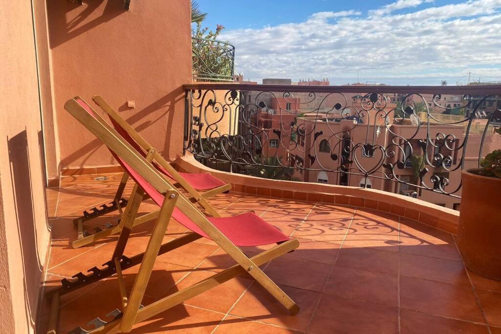 Апартаменти Sunny Terrace & Comfy Beds In Marrakech Марракеш Екстер'єр фото